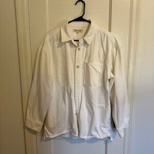 Madewell White Shacket